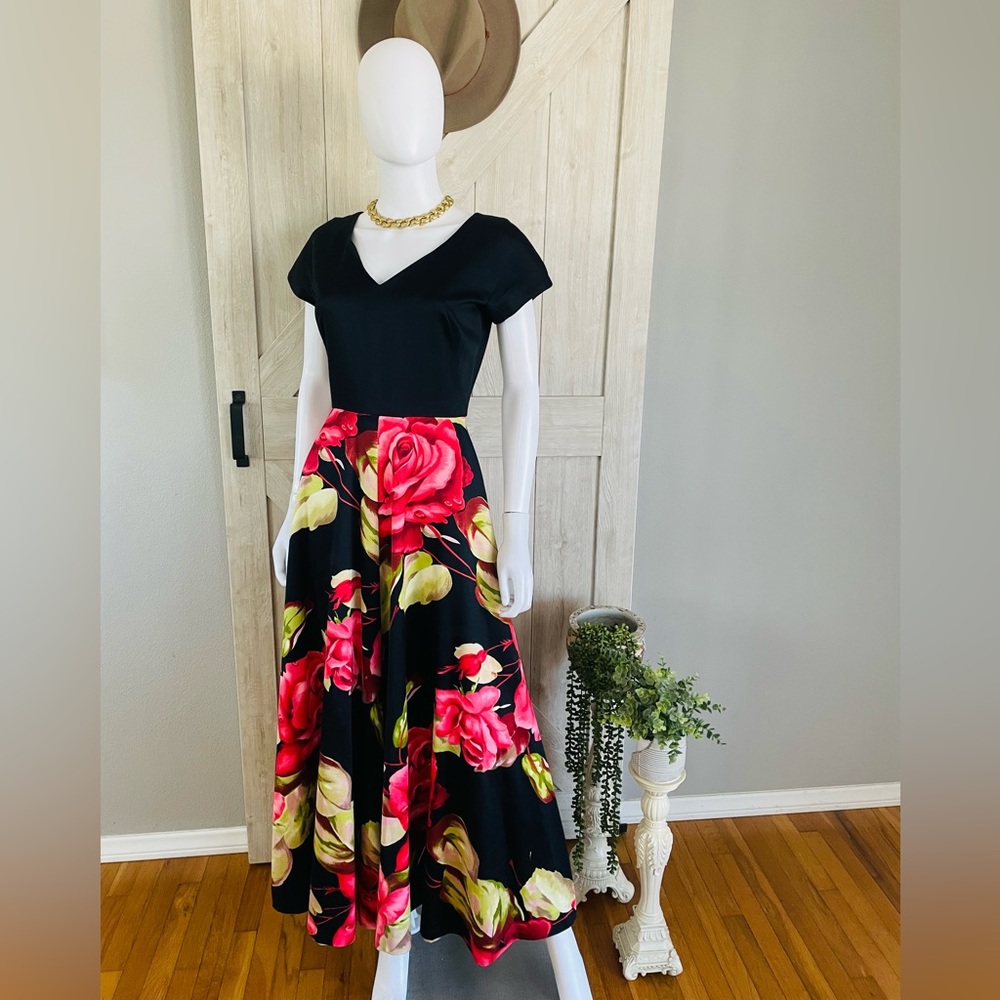 Vintage 60’s Tori Richard Maxi Gown